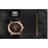 Реплика Montblanc Мужское портмоне + часы Patek Philippe Sky Moon Tourbillon в подарок