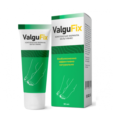 ValguFix - крем от вальгусной деформации