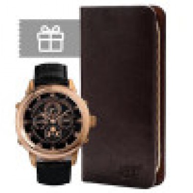 Комплект портмоне Montblanc + часы Patek Philippe (2990)