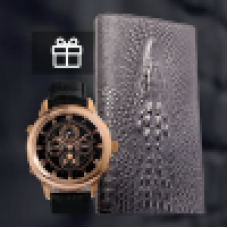 Часы Patek Philippe Sky Moon Tourbillon портмоне Alligator (2990р)